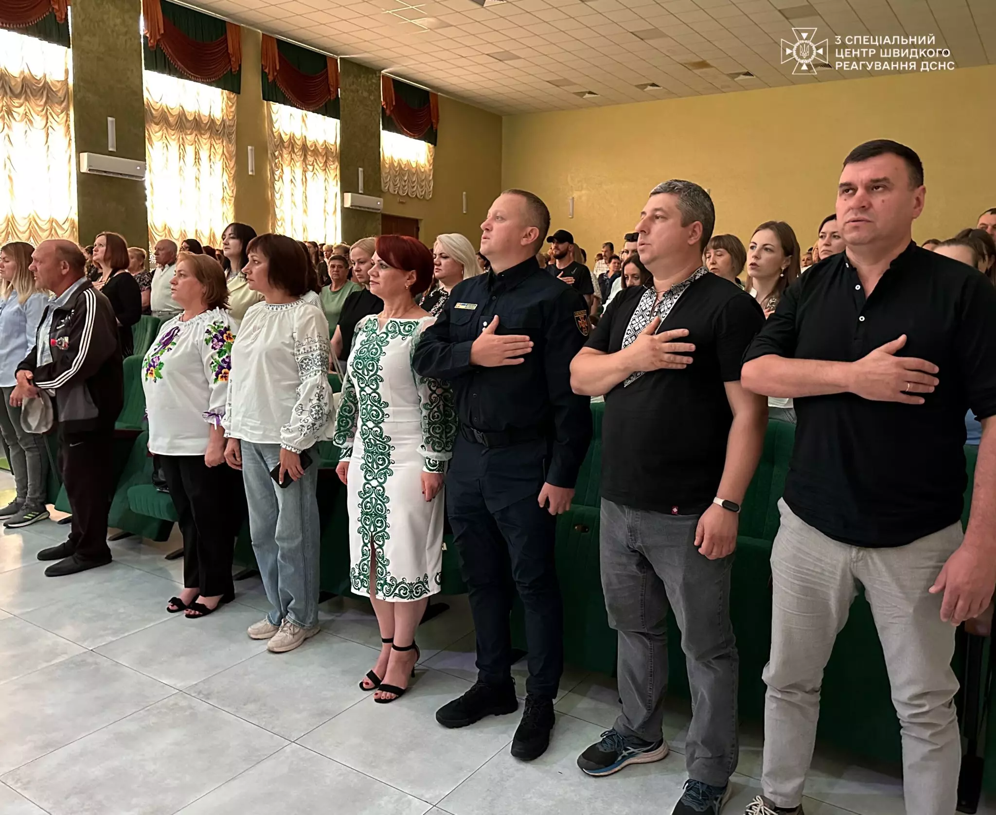 Представники 3 Спеціального центру взяли участь в урочистостях з нагоди Дня Незалежності України