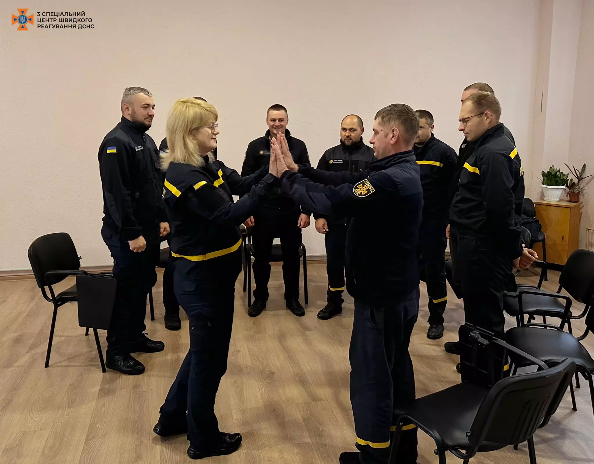 Психологиня 3 Центру зустрілась з піротехніками