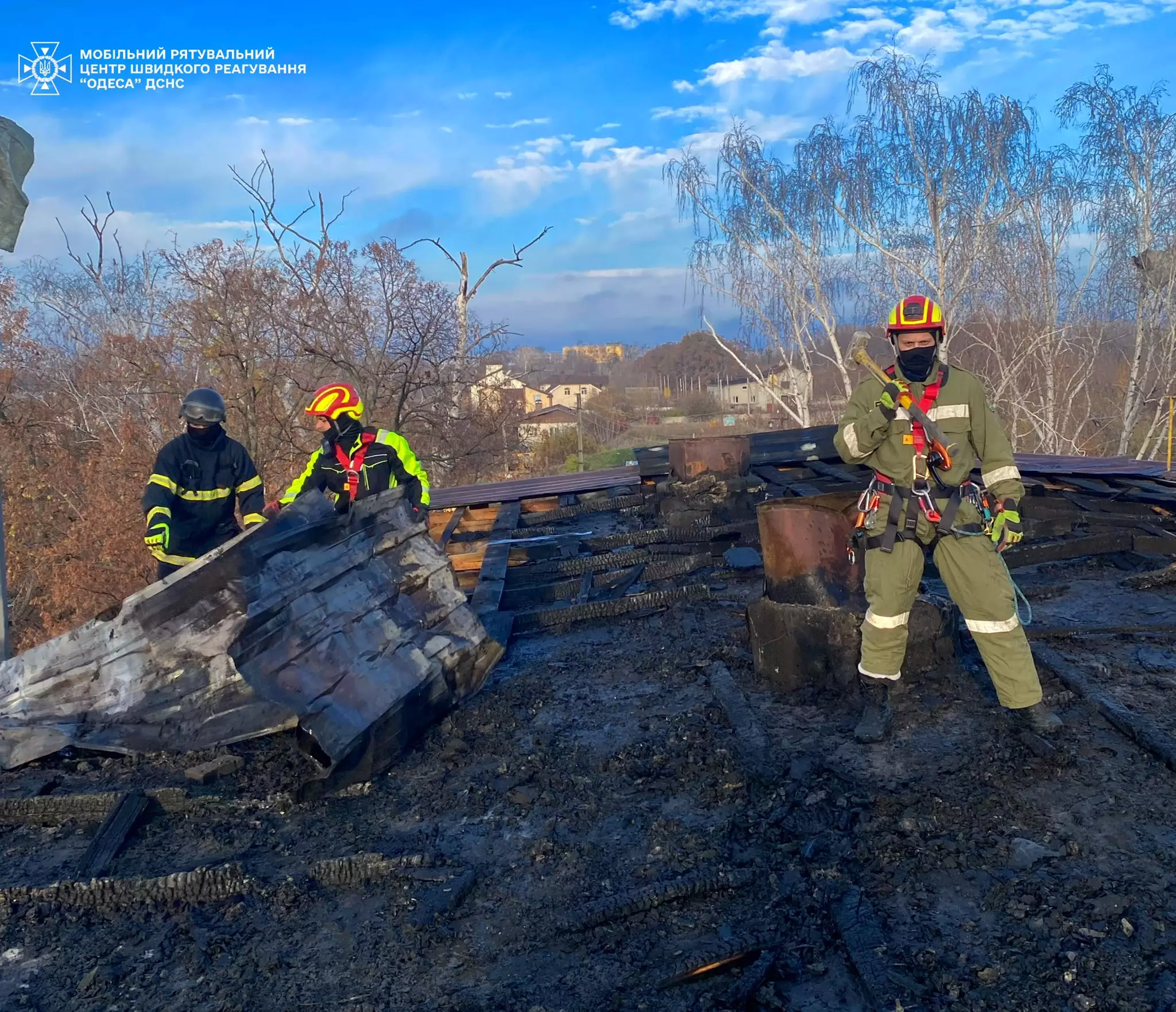 Верхолази Центру працюють на Харківщині