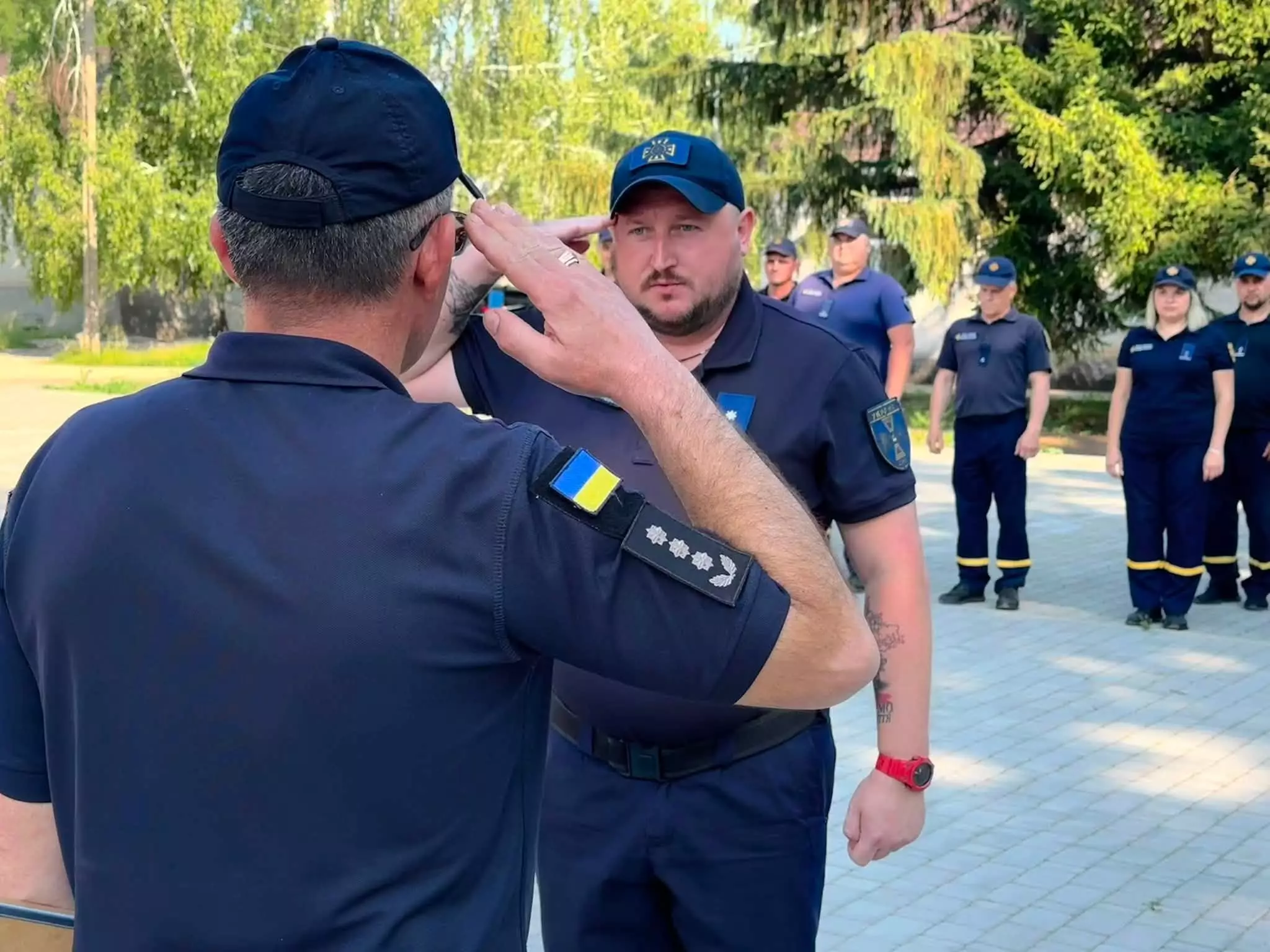 Рятувальники центру отримали нагороди та звання