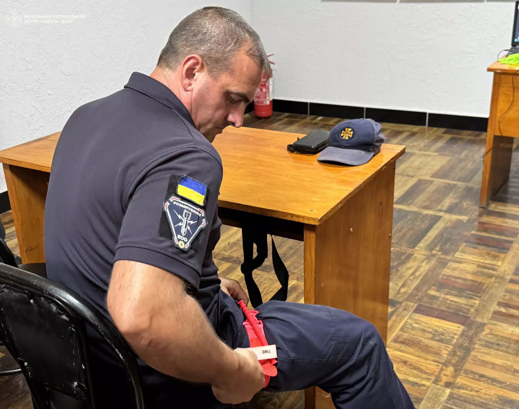 Водії центру пройшли заняття з домедичної підготовки