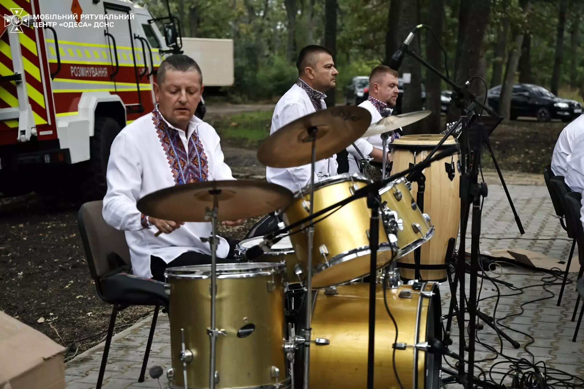 До Мобільного рятувального центру швидкого реагування «Одеса» завітав творчий колектив Мобільного рятувального центру швидкого реагування «Суми».