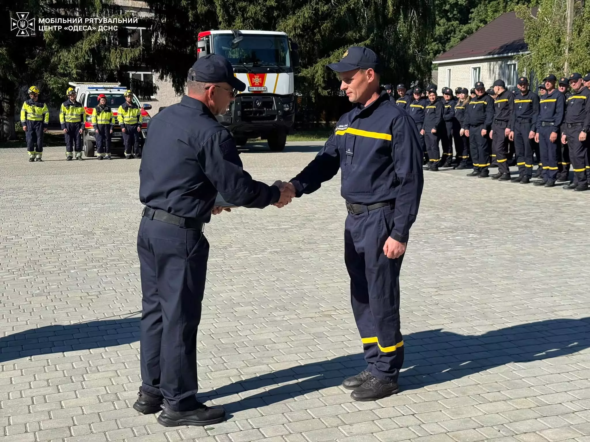 З нагоди Дня рятівника особовий склад центру відзначили нагородами