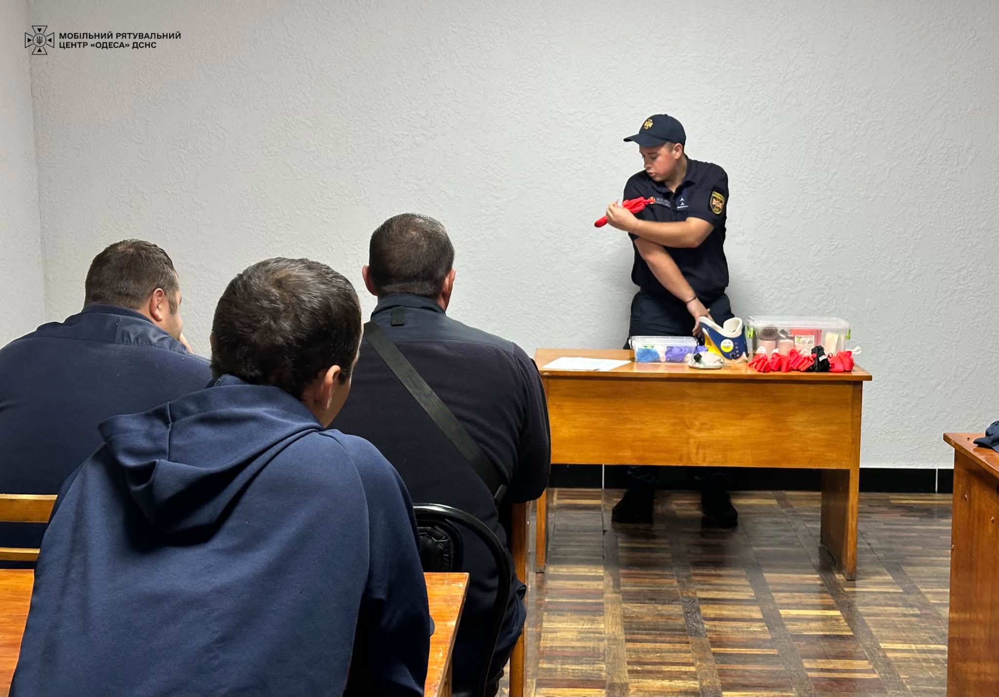 Водії Мобільного рятувального центру «Одеса» удосконалили навички надання домедичної допомоги
